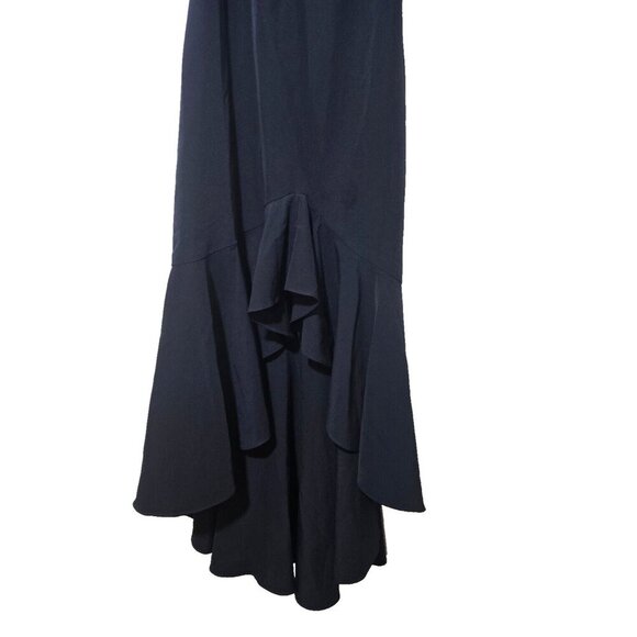 Alexia Admor Maxi Dress 6 Blue Rhinestone High-Low Resort Coastal Vacation Femme - Picture 8 of 15